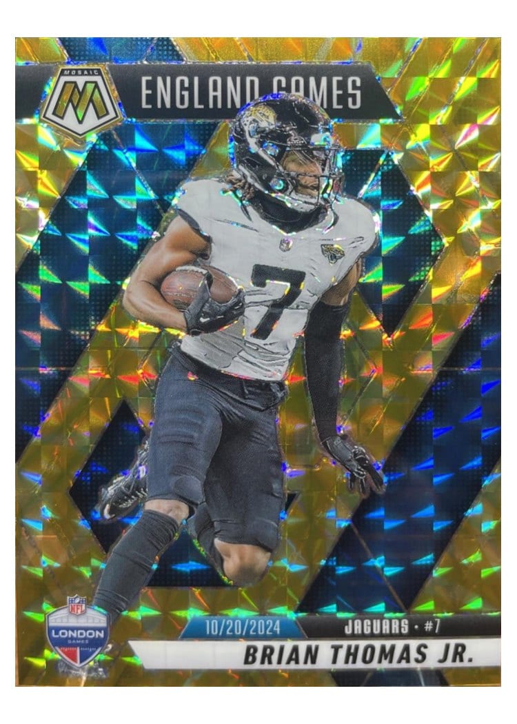2025 Panini Mosaic Base Set Brian Thomas Jr. #256 card