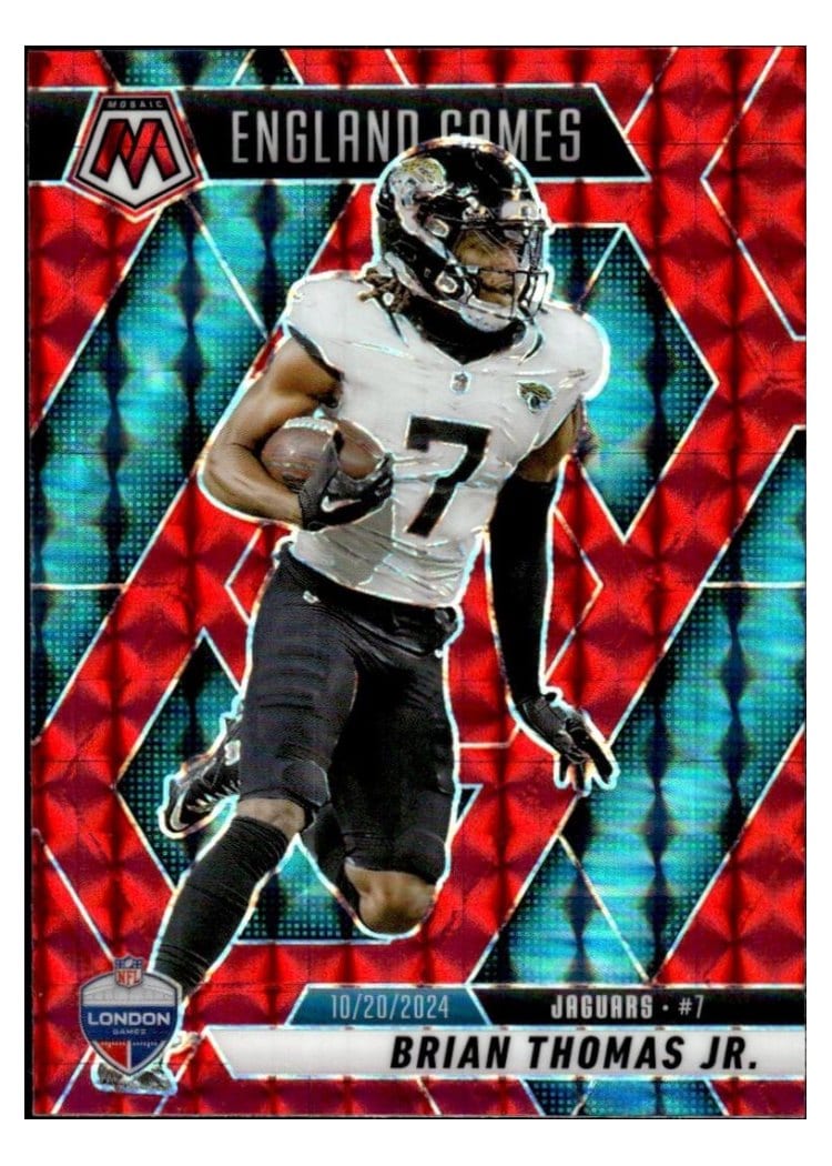 2025 Panini Mosaic Base Set Brian Thomas Jr. #256 card