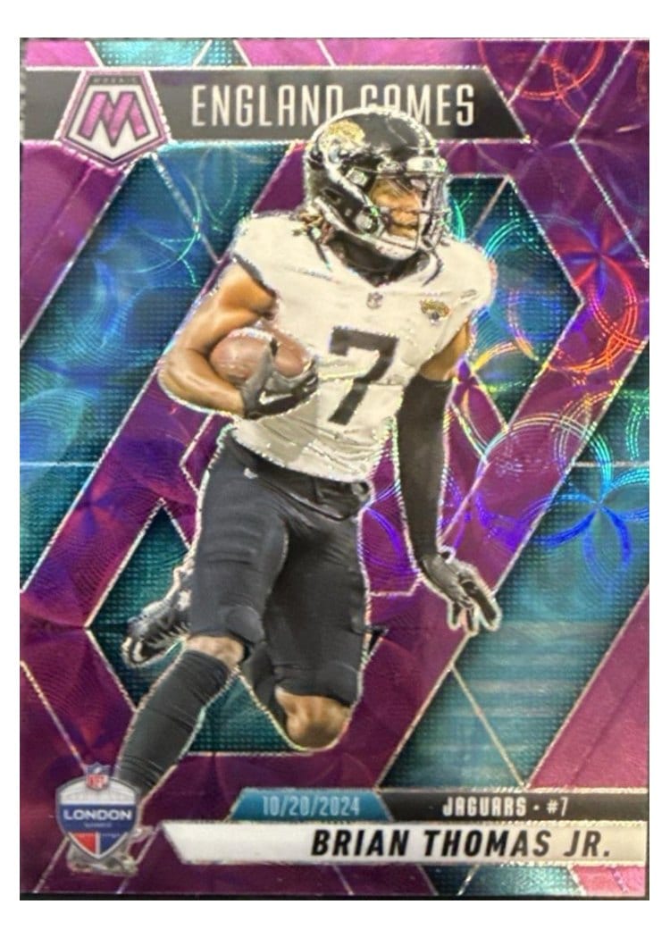 2025 Panini Mosaic Base Set Brian Thomas Jr. #256 card