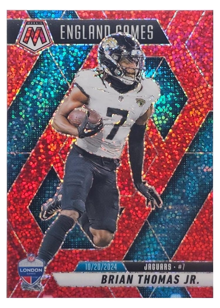 2025 Panini Mosaic Base Set Brian Thomas Jr. #256 card