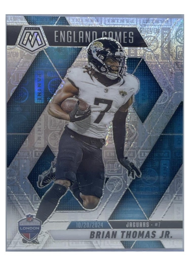2025 Panini Mosaic Base Set Brian Thomas Jr. #256 card