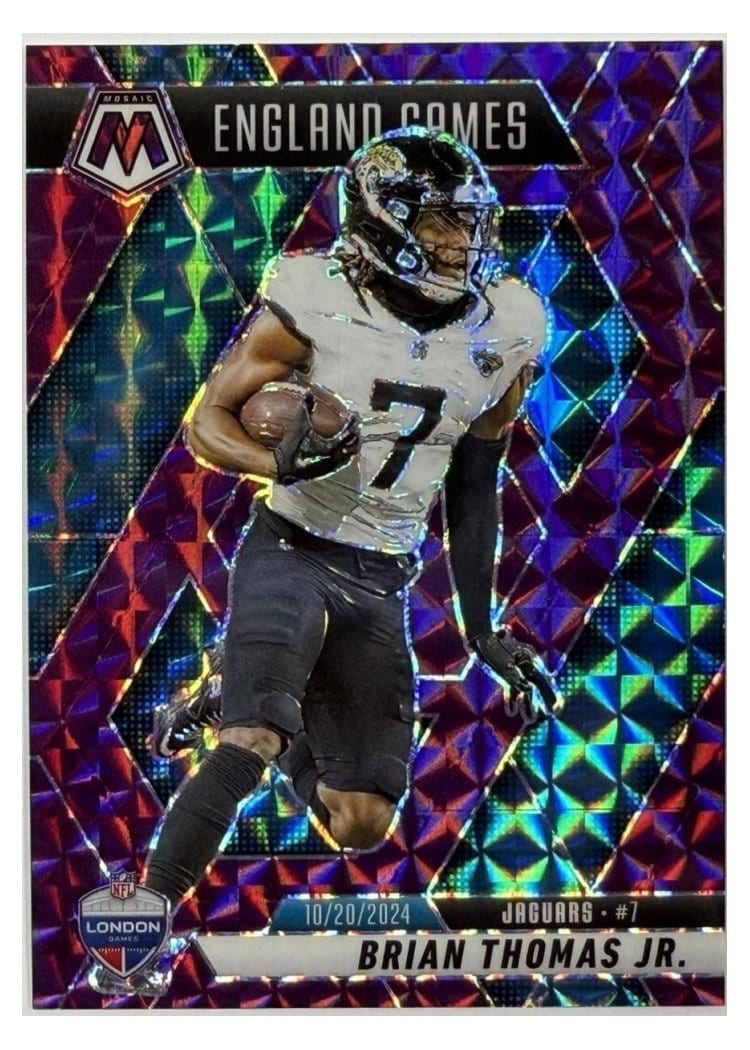 2025 Panini Mosaic Base Set Brian Thomas Jr. #256 card