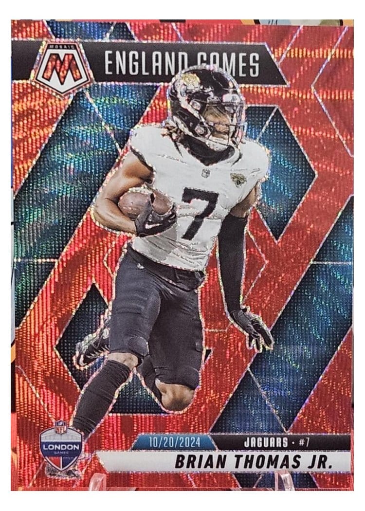 2025 Panini Mosaic Base Set Brian Thomas Jr. #256 card