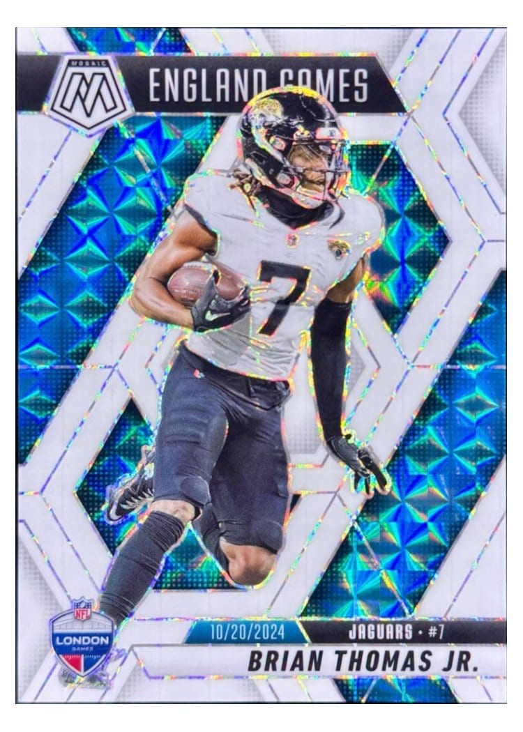 2025 Panini Mosaic Base Set Brian Thomas Jr. #256 card
