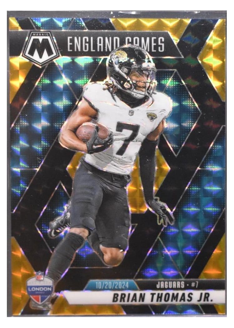 2025 Panini Mosaic Base Set Brian Thomas Jr. #256 card