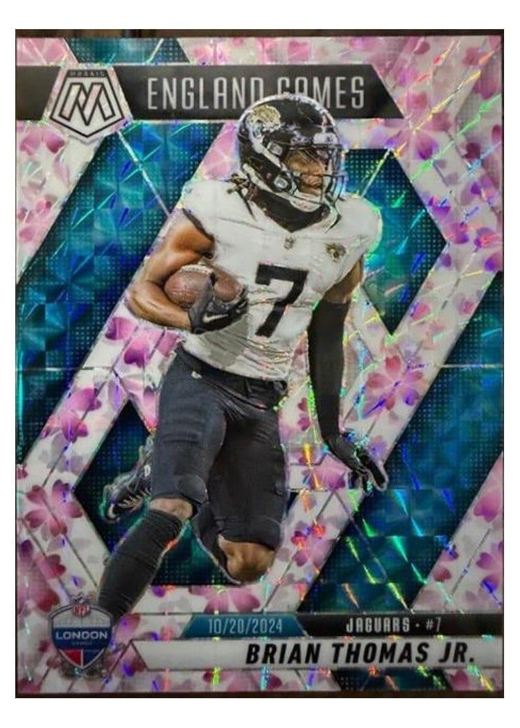 2025 Panini Mosaic Base Set Brian Thomas Jr. #256 card