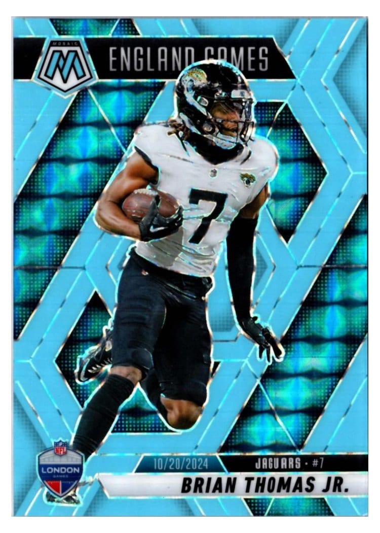 2025 Panini Mosaic Base Set Brian Thomas Jr. #256 card
