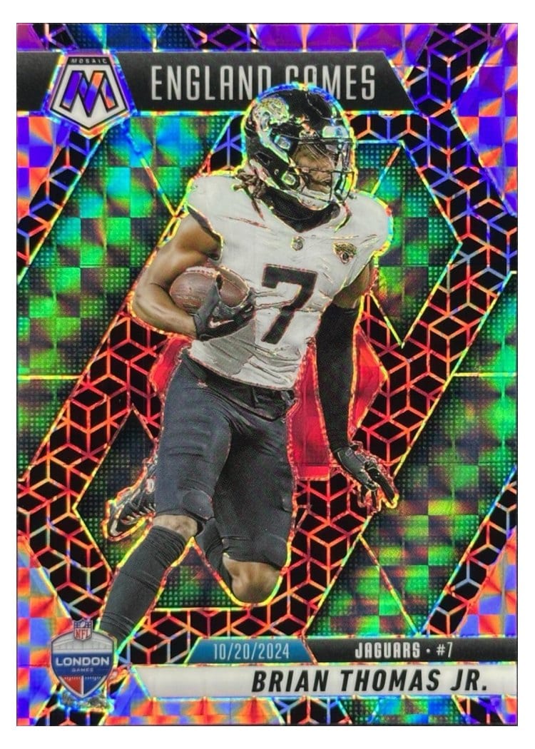 2025 Panini Mosaic Base Set Brian Thomas Jr. #256 card
