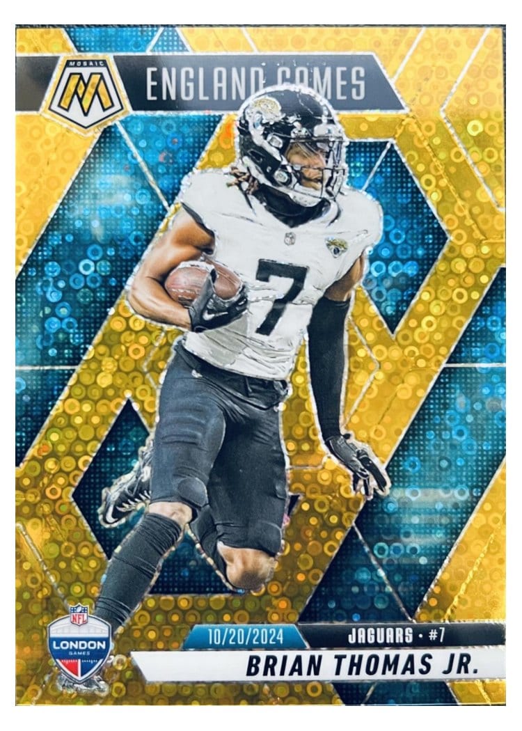 2025 Panini Mosaic Base Set Brian Thomas Jr. #256 card