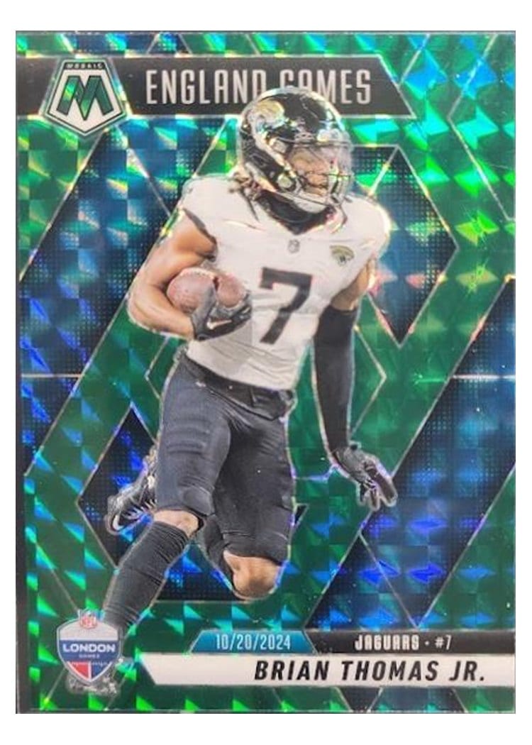 2025 Panini Mosaic Base Set Brian Thomas Jr. #256 card