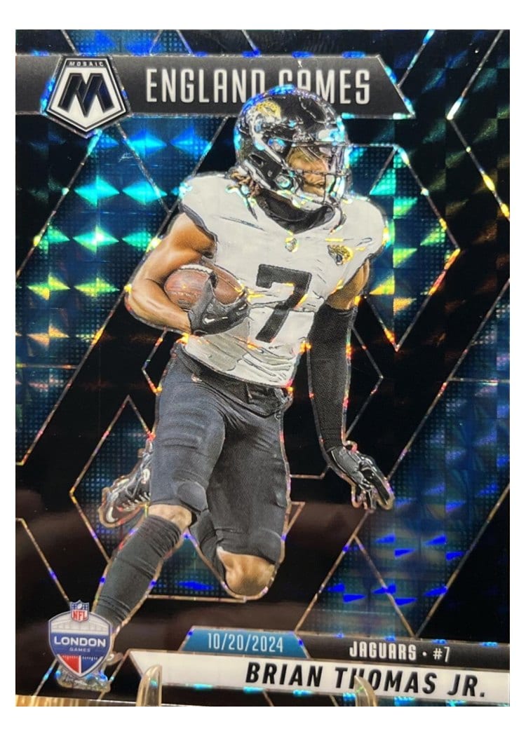 2025 Panini Mosaic Base Set Brian Thomas Jr. #256 card