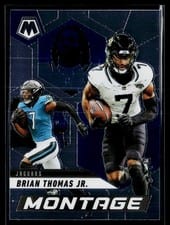 2025 Panini Mosaic Montage Brian Thomas Jr. #2 card
