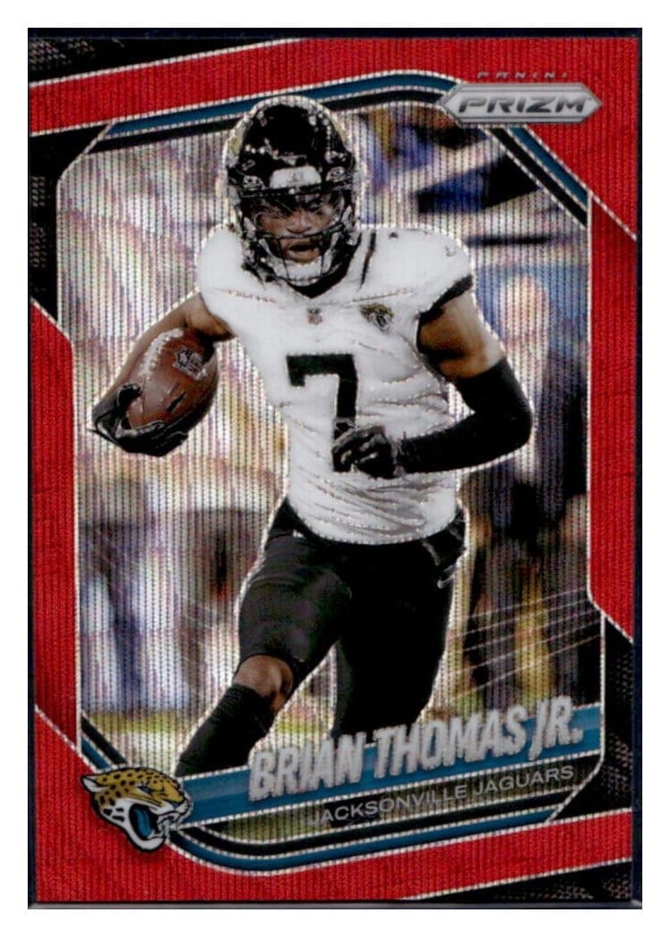 2025 Panini Prizm Base Set Brian Thomas Jr. #2 card