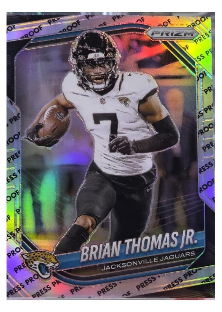 2025 Panini Prizm Base Set Brian Thomas Jr. #2 card