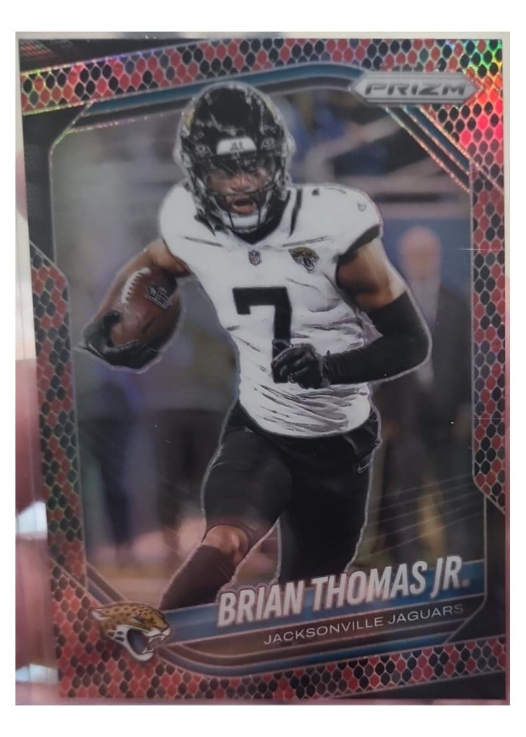 2025 Panini Prizm Base Set Brian Thomas Jr. #2 card