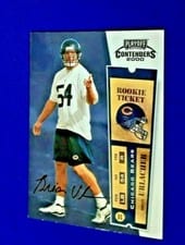 2000 Playoff Contenders Brian Urlacher Autograph #103 card