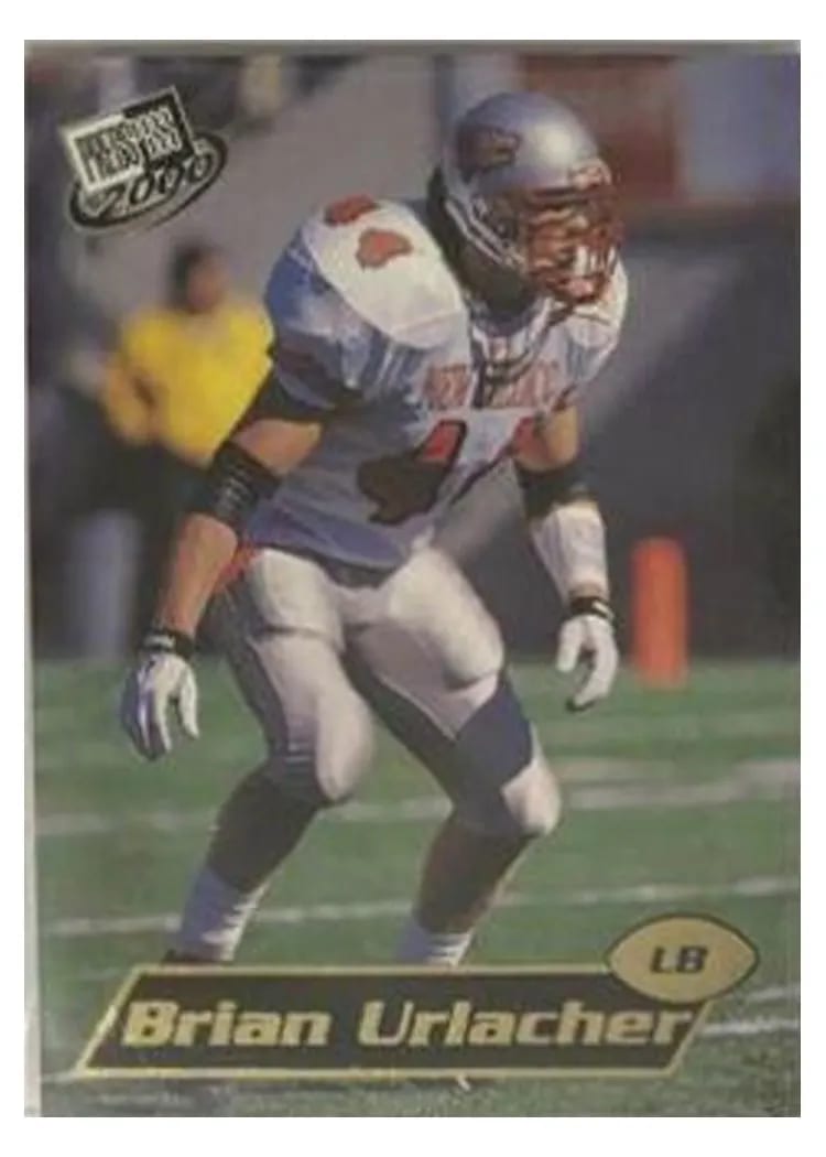 2000 Press Pass Brian Urlacher #8 card