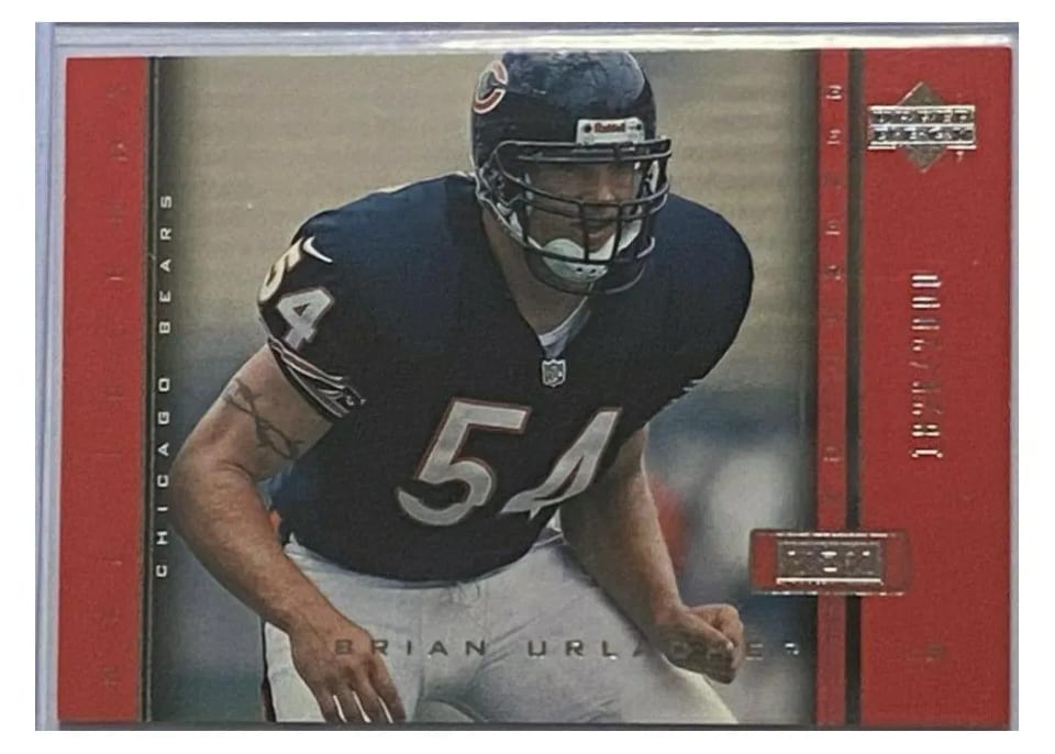 2000 Upper Deck Legends Brian Urlacher #105 card