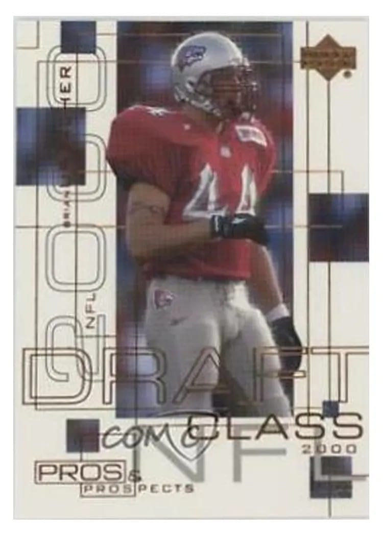 2000 Upper Deck Pros & Prospects Brian Urlacher #93 card