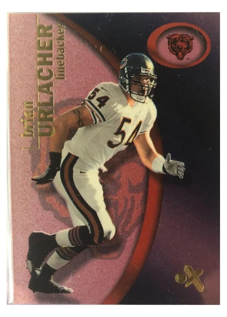 2001 Fleer E X Brian Urlacher Essential Cred. Now #51 card
