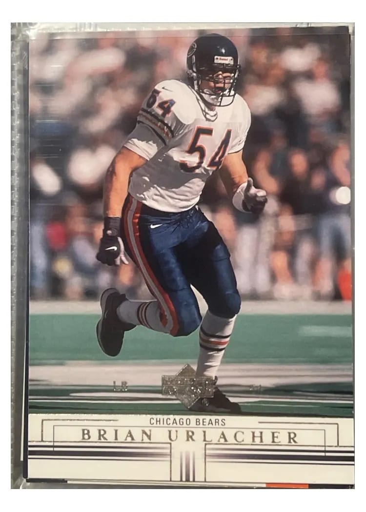 2001 Upper Deck Brian Urlacher #31 card