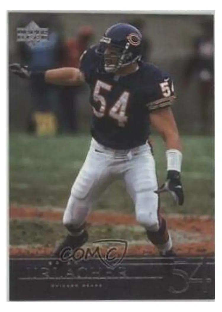 2001 Upper Deck Legends Brian Urlacher #10 card