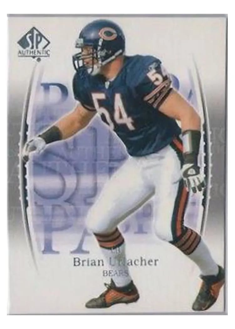 2003 SP Authentic Brian Urlacher #54 card