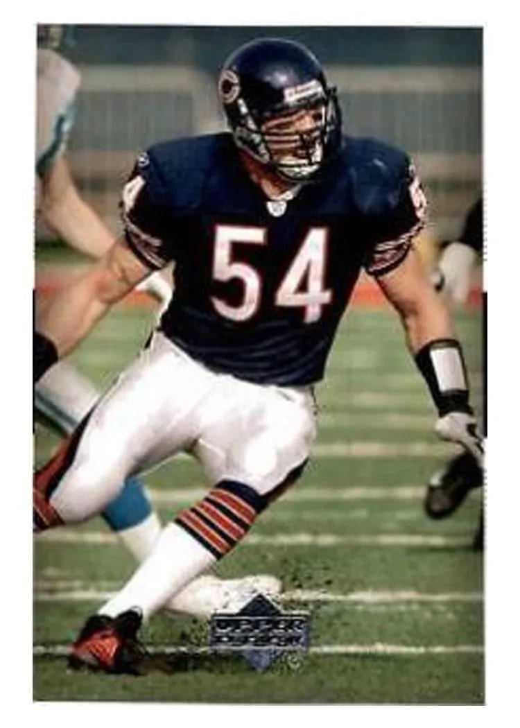 2003 Upper Deck Patch Collection Brian Urlacher #64 card