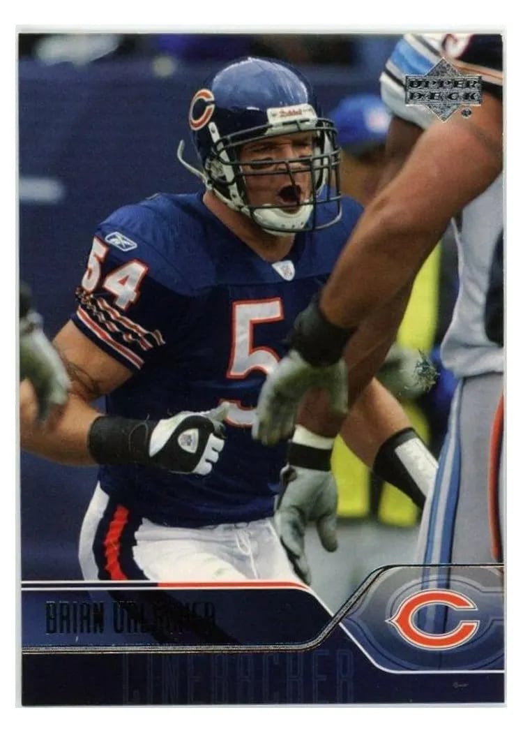 2004 Upper Deck Brian Urlacher #38 card