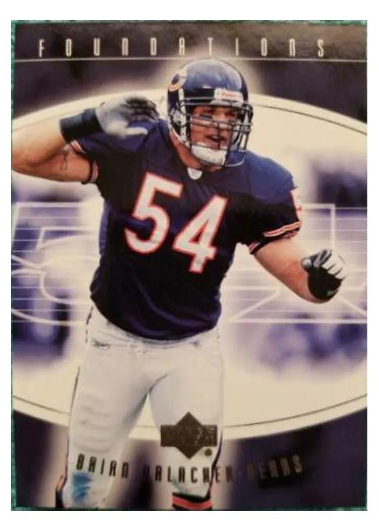 2004 Upper Deck Foundations Brian Urlacher #17 card