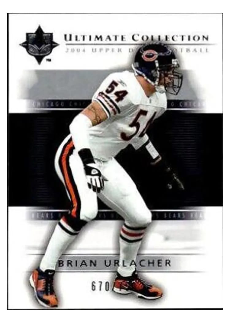 2004 Upper Deck Ultimate Collection Brian Urlacher #12 card