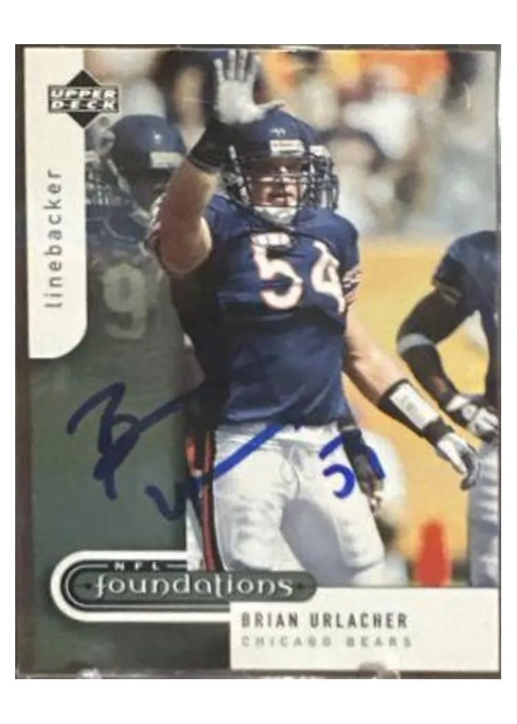 2005 Upper Deck Foundations Brian Urlacher #18 card