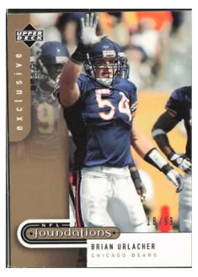 2005 Upper Deck Foundations Brian Urlacher #18 card