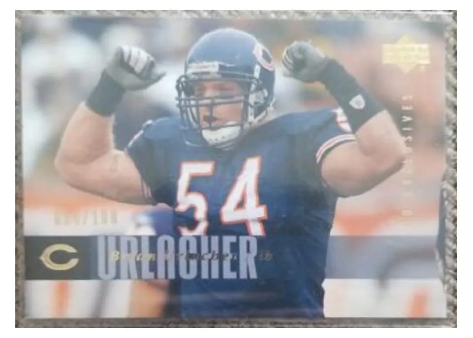 2006 Upper Deck Brian Urlacher Exclusives Silver #33 card