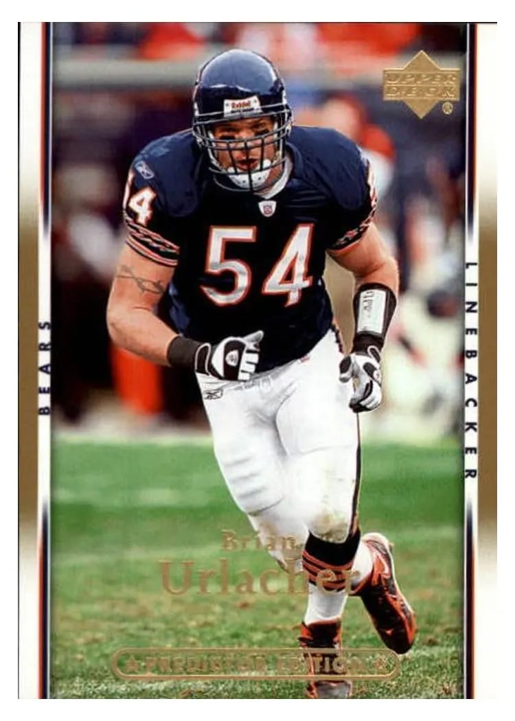 2007 Upper Deck Brian Urlacher #34 card