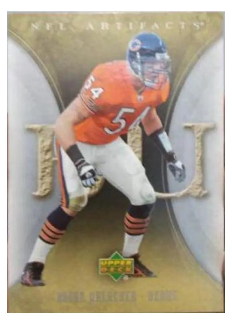 2007 Upper Deck Artifacts Brian Urlacher #19 card