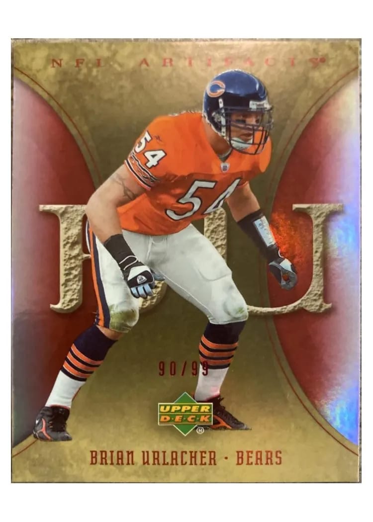 2007 Upper Deck Artifacts Brian Urlacher #19 card