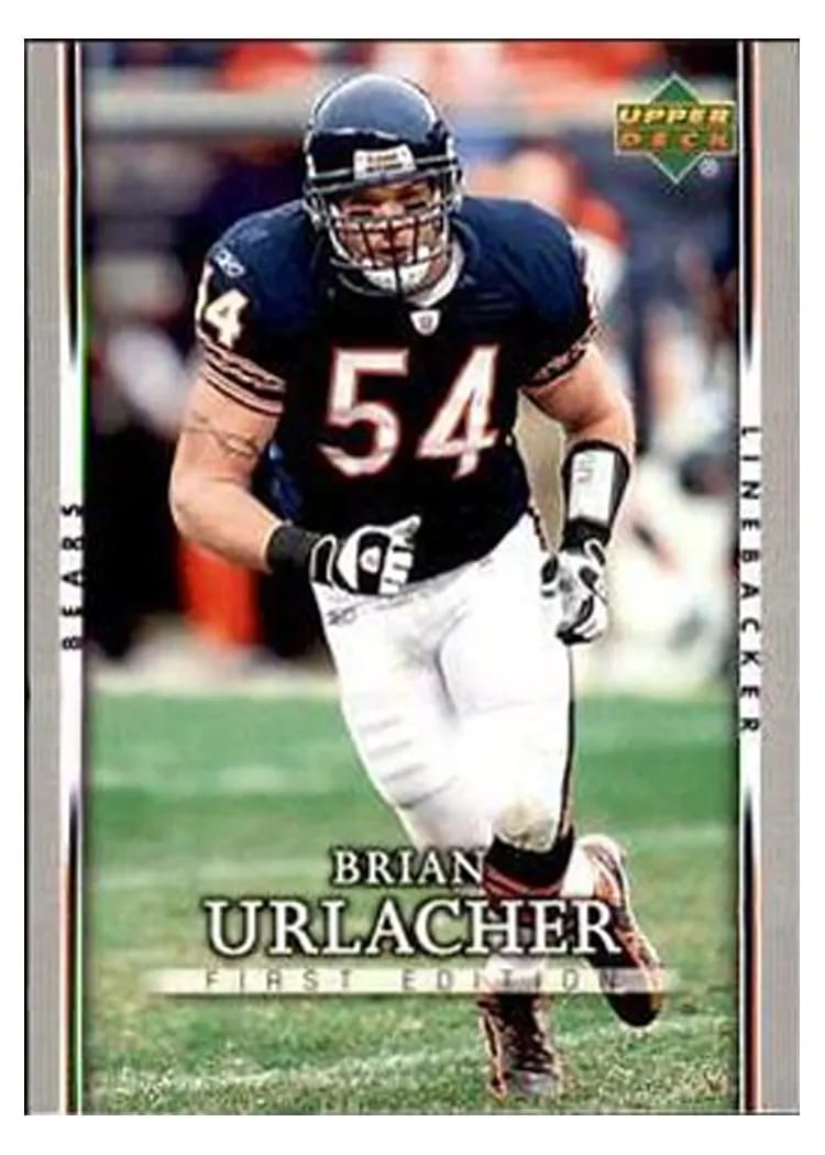 2007 Upper Deck First Edition Brian Urlacher #19 card
