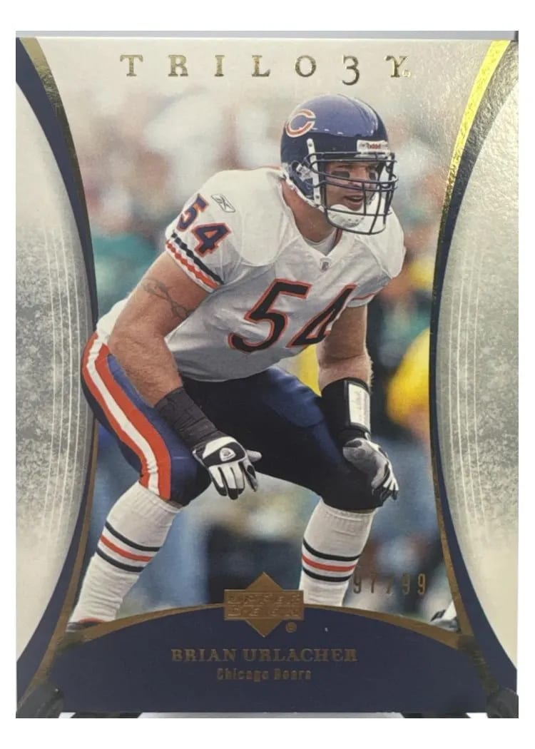 2007 Upper Deck Trilogy Brian Urlacher #19 card