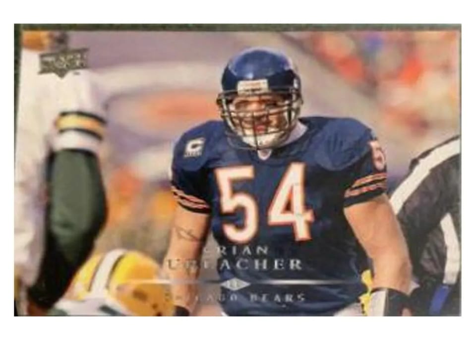 2008 Upper Deck Brian Urlacher #31 card
