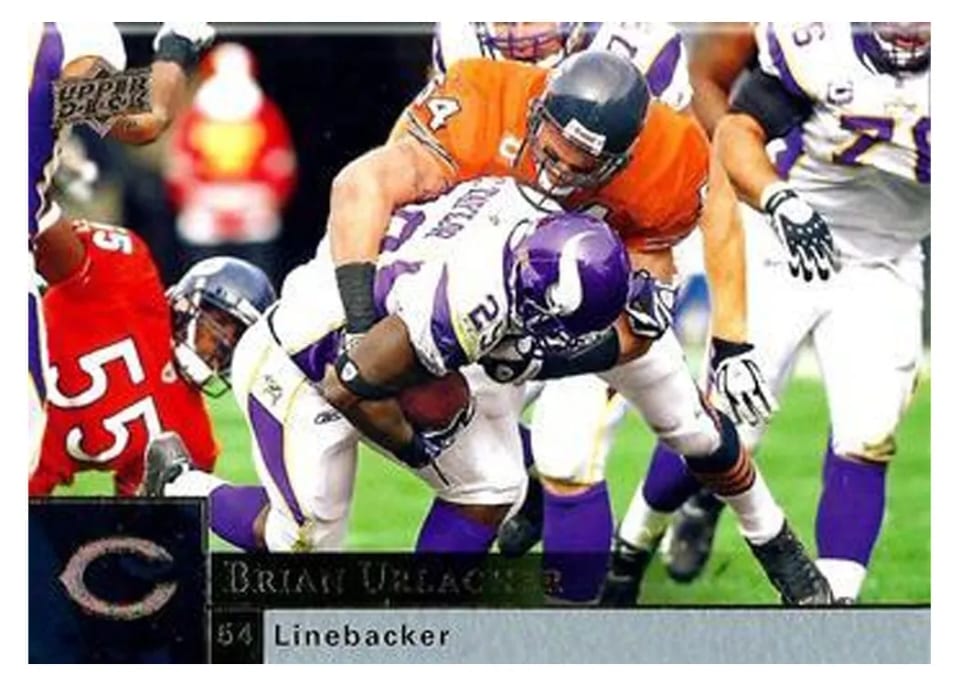 2009 Upper Deck Brian Urlacher #35 card