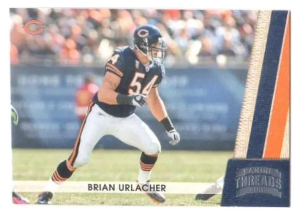 2011 Panini Threads Brian Urlacher #24 card