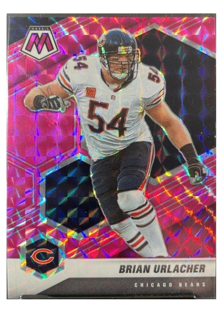 2021 Panini Mosaic Base Set Brian Urlacher #41 card