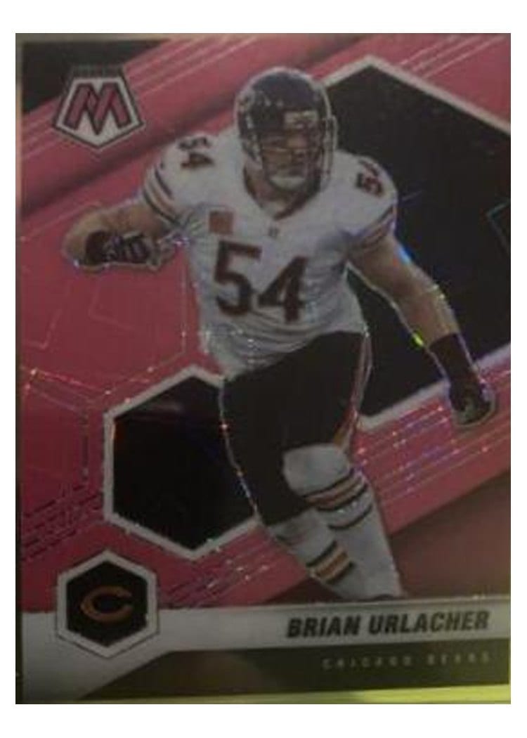 2021 Panini Mosaic Base Set Brian Urlacher #41 card