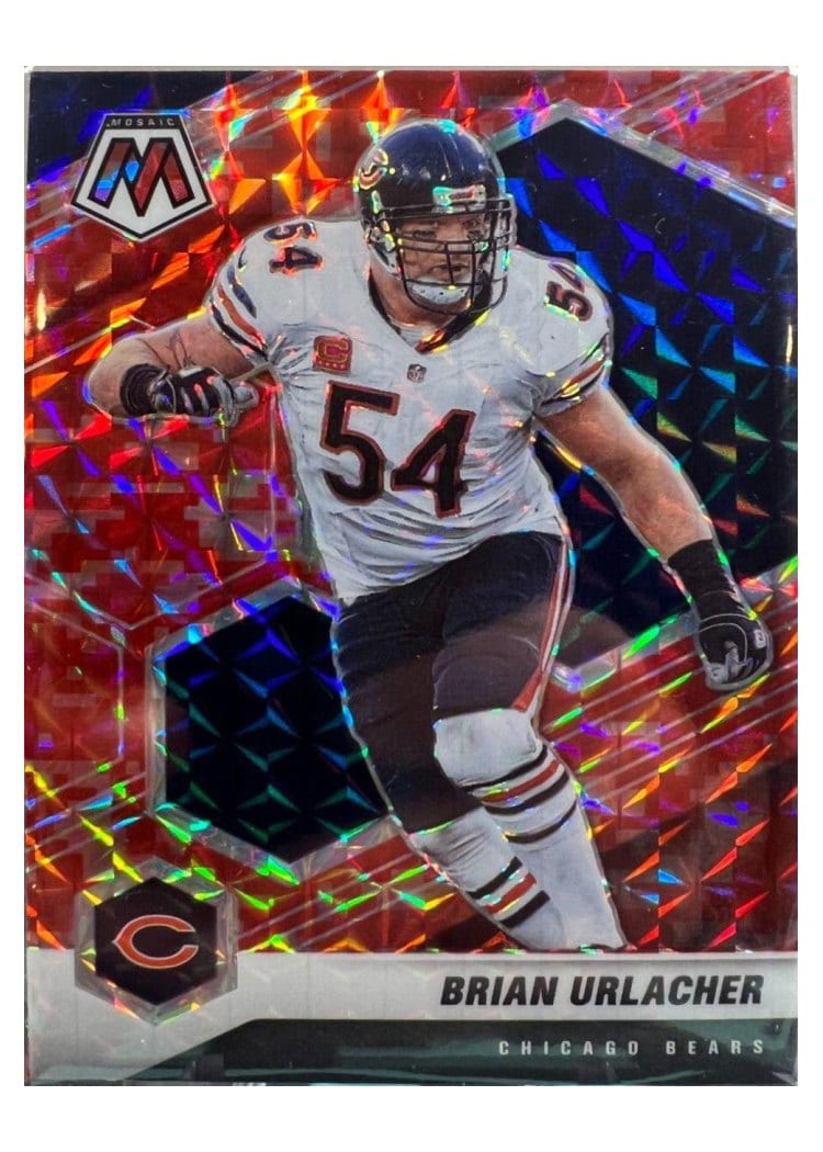 2021 Panini Mosaic Base Set Brian Urlacher #41 card