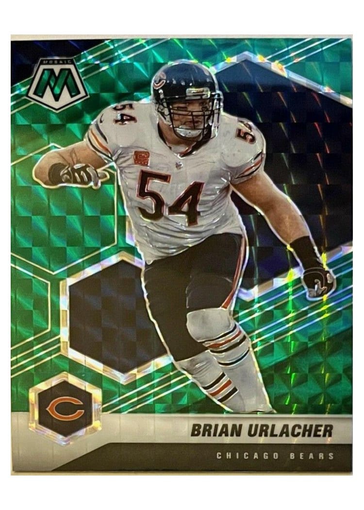 2021 Panini Mosaic Base Set Brian Urlacher #41 card