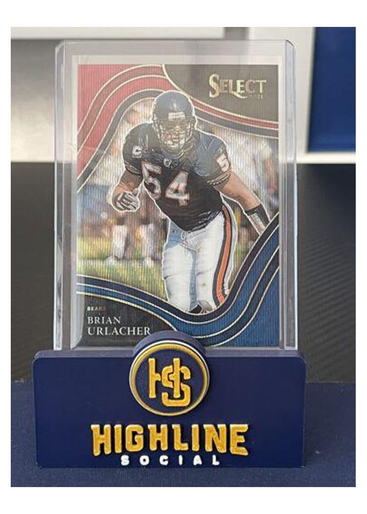2021 Panini Select Base Set Brian Urlacher Blue #340 card