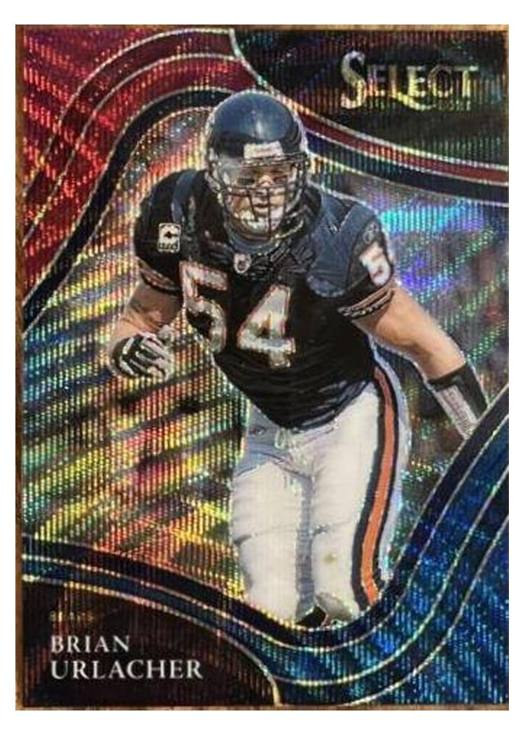 2021 Panini Select Base Set Brian Urlacher Tri Color #340 card