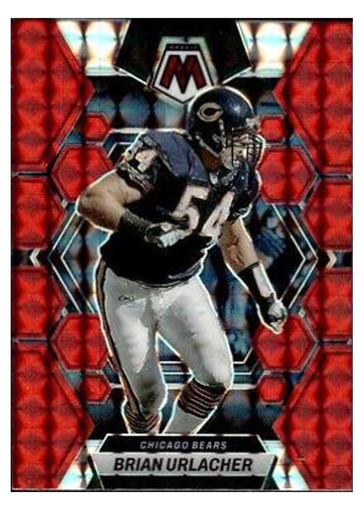 2023 Panini Mosaic Base Set Brian Urlacher Red #36 card