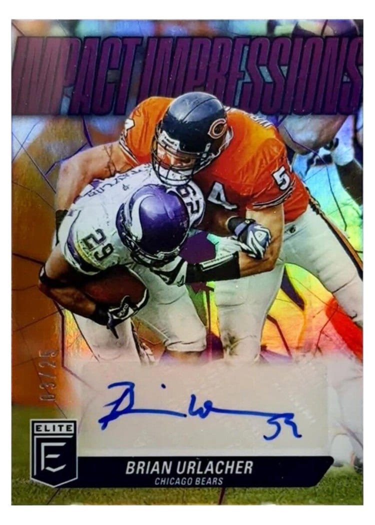2024 Donruss Elite Impact Impressions Brian Urlacher #IMI-BUR card